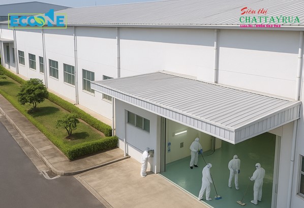 Eco One Việt Nam đào tạo, chuyển giao quy trình vệ sinh phòng sạch cho nhà máy sản xuất thực phẩm tại Bình Dương